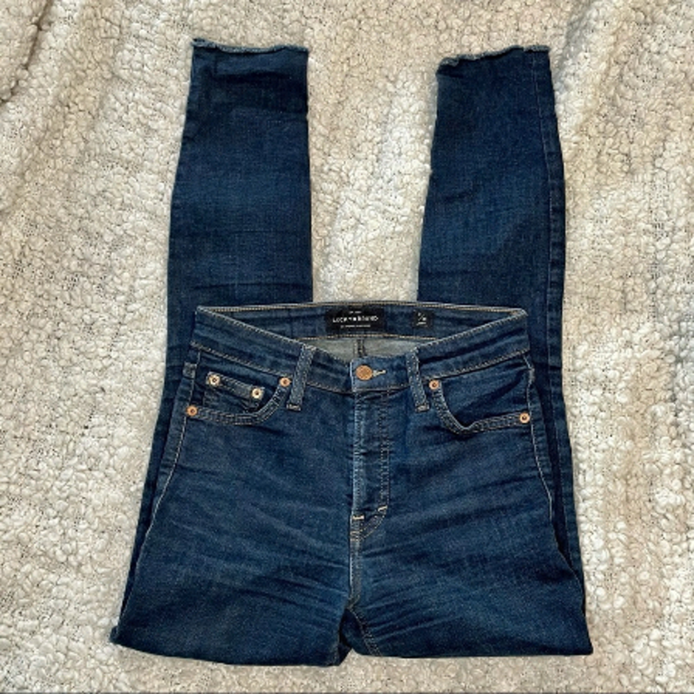 LUCKY Brand Brigette Ankle Skinny Blue Jeans 25